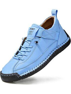 Women's Shoes Ankle Chukka Boots Slip On Loafers Sneakers Mid Top Shoes Blue